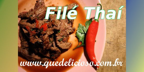 Como fazer filé Thaí - cozinha tailandesa